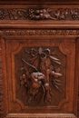 Hunt style Cabinet in Oak, France 19th century