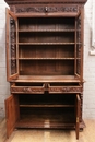 Hunt style Cabinet in Oak, France 19th century