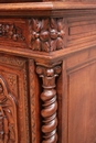 Hunt style Cabinet in Oak, France 19th century