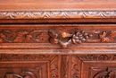 Hunt style Cabinet in Oak, France 19th century