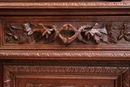 Hunt style Cabinet in Oak, France 19th century