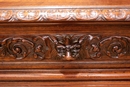 Hunt style Cabinet in Walnut, France 19th century