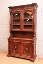 Hunt style Cabinet in Oak, France 19th century