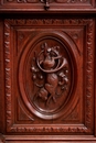 Hunt style Cabinet in Oak, France 19th century