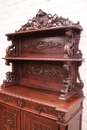 Hunt style Cabinet in Oak, France 19th century