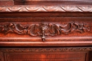 Hunt style Cabinet in Oak, France 19th century