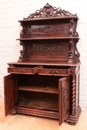 Hunt style Cabinet in Oak, France 19th century