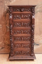Hunt style Chest of drawers in Oak, France 19th century