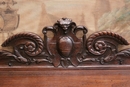Hunt style Desk in Oak, France 19th century