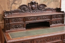 Hunt style Desk in Oak, France 19th century