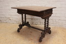 Hunt style Desk/table in Oak, France 19th century