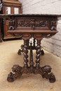 Hunt style Desk/table in Oak, France 19th century