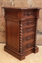 Hunt style End table in Oak, France 19th century