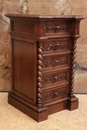 Hunt style End table in Oak, France 19th century