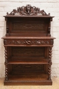 Hunt style Server in Oak, France 19th century