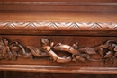 Hunt style Server in Oak, France 19th century