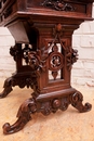 Hunt style Sewing table in Oak, France 19th century