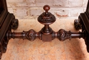 Hunt style Sewing table in Oak, France 19th century