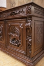 Hunt style Sideboard in Oak, France 19th century