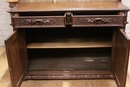 Hunt style Sideboard in Oak, France 19th century