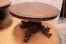 Hunt style Table in Oak, France 19th century