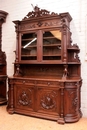 Hunt style Cabinet in Oak, France 19th century