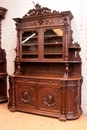 Hunt style Cabinet in Oak, France 19th century