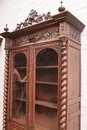 Hunt style Bookcase in Oak, France 19th century