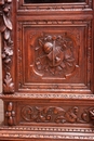 Hunt style Bookcase in Oak, France 19th century