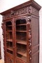 Hunt style Bookcase in Oak, France 19th century