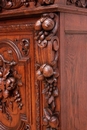 Hunt style Cabinet in Oak, France 19th century