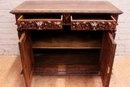 Hunt style Cabinet in Oak, France 19th century