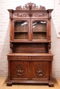 Hunt style Cabinet in Oak, France 19th century