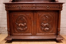 Hunt style Cabinet in Oak, France 19th century