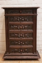 Hunt style Chest  in Oak, France 19th century