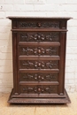 Hunt style Chest  in Oak, France 19th century