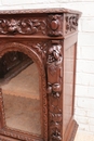 Hunt style Display cabinet in Oak, France 19th century