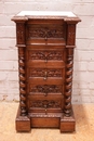 Hunt style End table in Oak, France 19th century