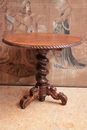 Hunt style Flower table in Oak, France 19th century