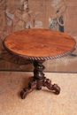 Hunt style Flower table in Oak, France 19th century