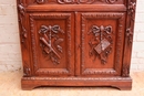 Hunt style Cabinet in Oak, France 19th century