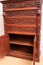 Hunt style Cabinet in Oak, France 19th century