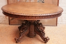 Hunt style Table in Oak, France 19th century