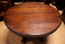 Hunt style Table in Oak, France 19th century