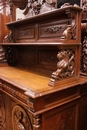 Hunt style Cabinet in Oak, France 19th century