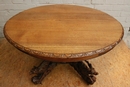 Hunt style Table in Oak, France 19th century