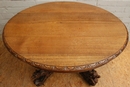 Hunt style Table in Oak, France 19th century