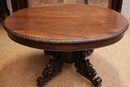 Hunt style Table in Oak, France 19th century