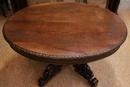 Hunt style Table in Oak, France 19th century