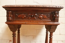 Hunt style Worktable in Oak, France 19th century